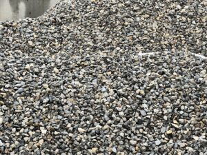 1" Gray/White Gravel-image