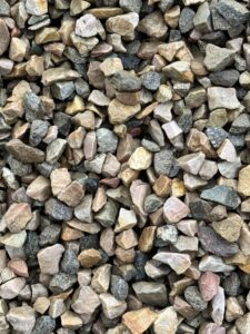 1 1/2" Tan and Gray Gravel-image