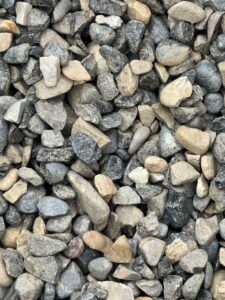 1" Gray/White Gravel-image